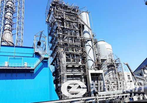 吉林化工廠120噸/小時三廢混燃余熱蒸汽鍋爐項目